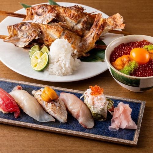 本日の一本焼き魚