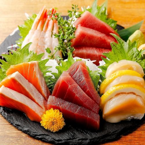 <Daily Fresh Fish> Freshly purchased sashimi!