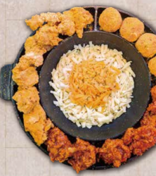 UFO チキンフォンデュ&チーズボール