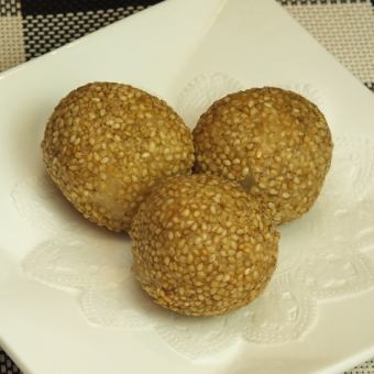 アイス/杏仁豆腐/胡麻団子