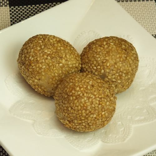 アイス/杏仁豆腐/胡麻団子