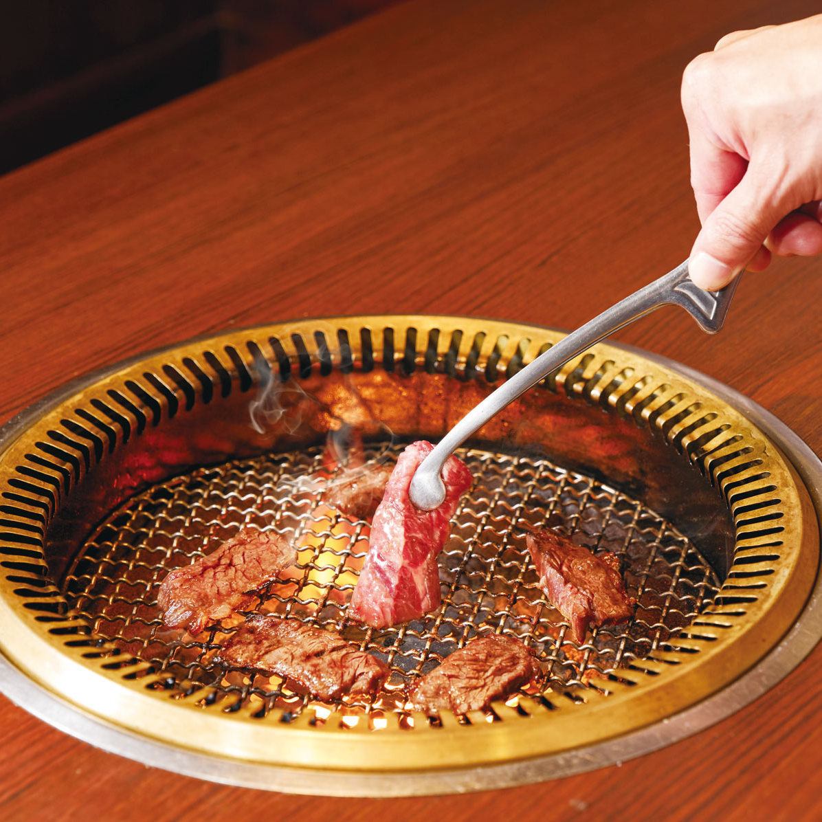 고엔의 밀어주는 「순・하라미」! 순수한 고기의 맛을 즐기세요.