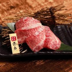 Great value! Japanese black beef lean meat [sauce/salt]