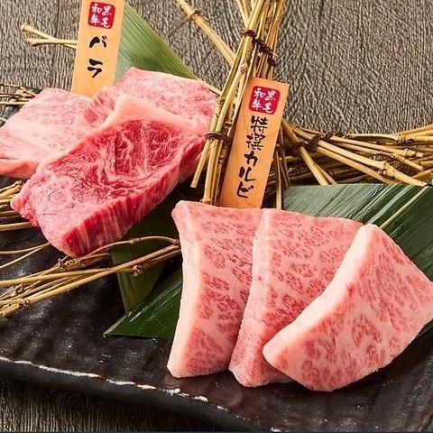 A5 Japanese Black Beef Kalbi (2 types)