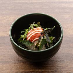 섞는 명태 감자 샐러드