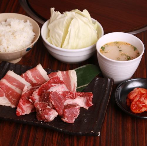 Extra rice is free with the grilled meal!