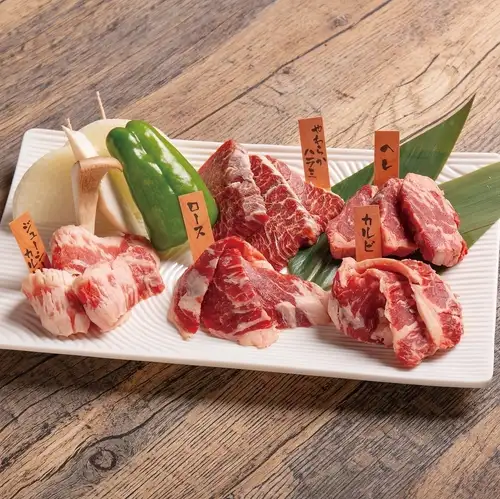 5 kinds of lean meat platter