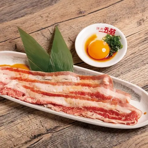 Large-sized pancake sukiyaki kalbi