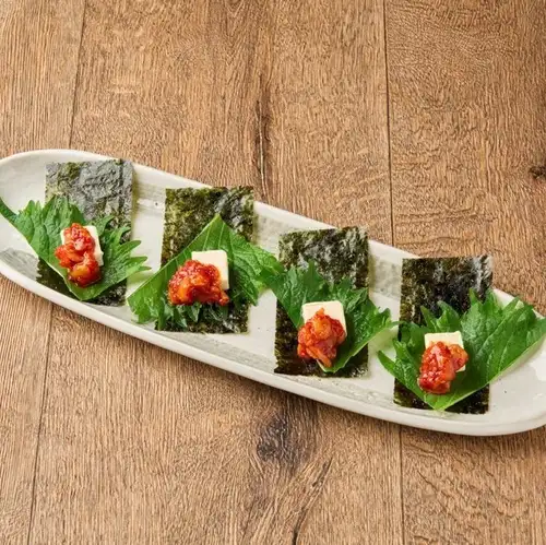 Changja and cream cheese sushi roll