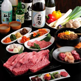 [2H all-you-can-drink included] Most popular ◎ All-you-can-eat grilled meat course, 75 items in total
