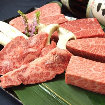 A5 rank premium Wagyu beef course 5,500 yen [7,260 yen with all-you-can-drink]