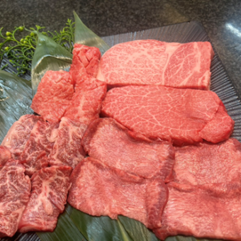 つる牛赤身盛りセット(380g)