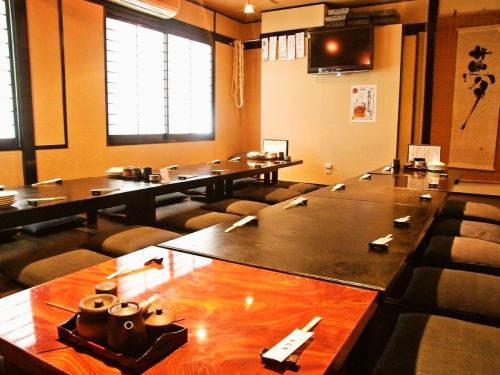 お座敷を貸切で宴会を