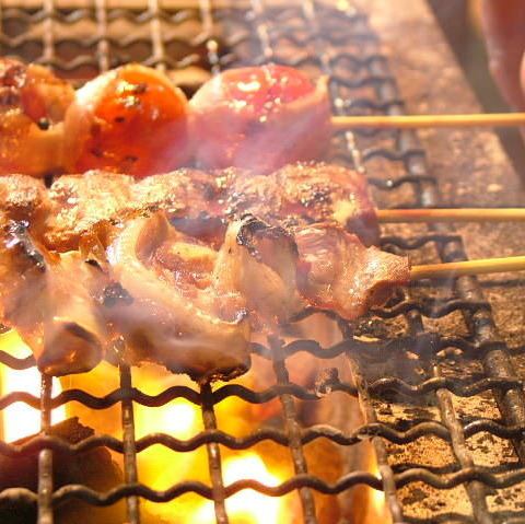 種類豊富!お好きな串を一本から選べる焼き物メニュー
