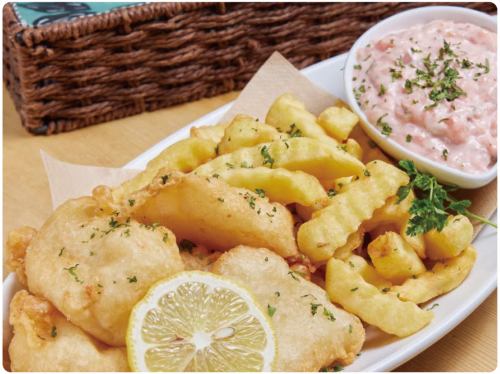 [Specialty] Osaka Tartare's Fish & Chips [Speaking of beer, this is it]