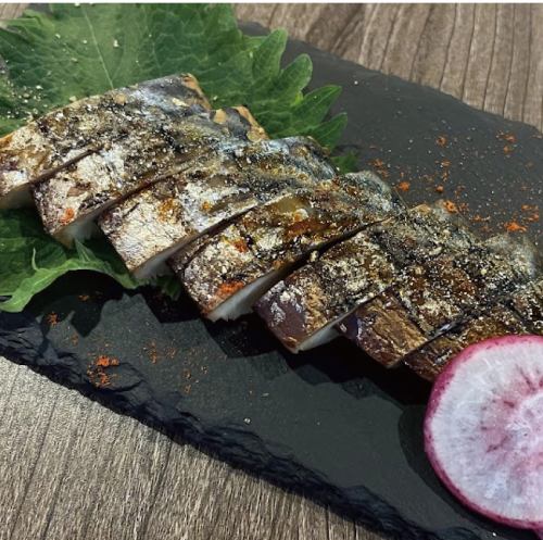 サバの自家製スモーク