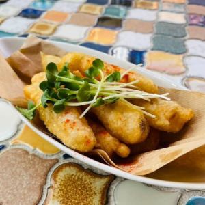 蒜蓉酱油茄子天妇罗