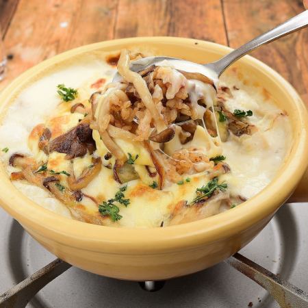 マリノ風キノコたっぷりミートドリア