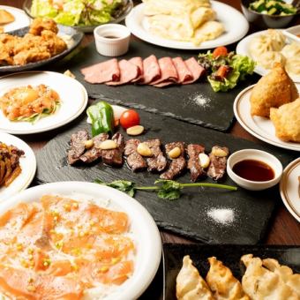 ＜ビール付飲み放題コース＞【2時間】トラバーガッツリコース！3500円(税込)