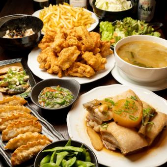 ＜附啤酒无限畅饮＞【2.5小时】Traverse特别套餐！4,200日元（含税）