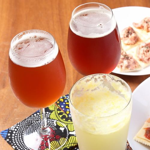 多彩なアルコールドリンクで特別な時間を♪