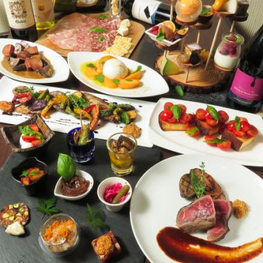 シェフの腕の見せどころ!リストランテ谷澤の【シェフお任せコースプラン】