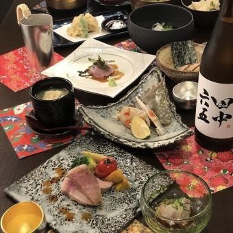 【飲み放題付】人気メニューが勢揃い！いた炉のお任せコース<7品＋ご飯もの>5500円(税込)