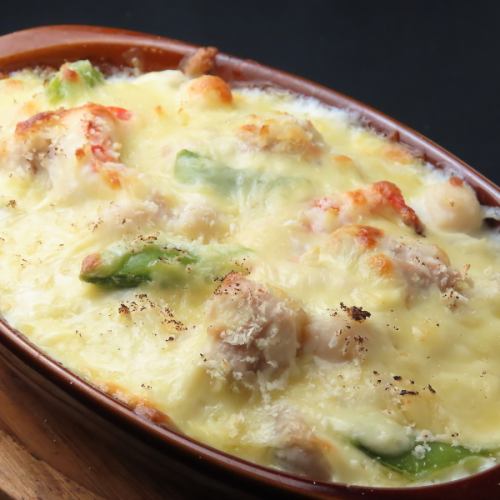 自家製ホワイトソースのレモングラタン