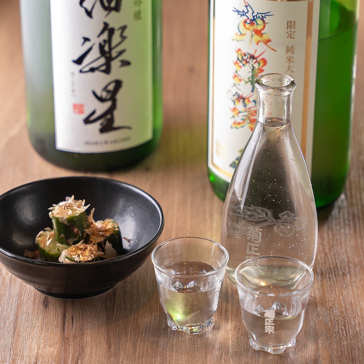 【和泉府中駅徒歩４分】様々な味わいの日本酒をご用意◎
