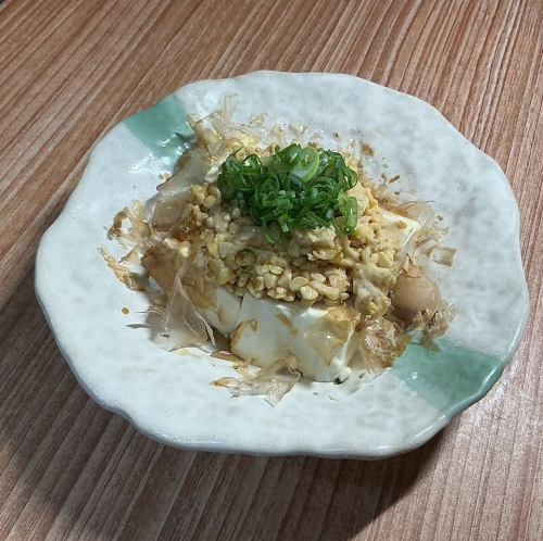 納豆冷やっこ