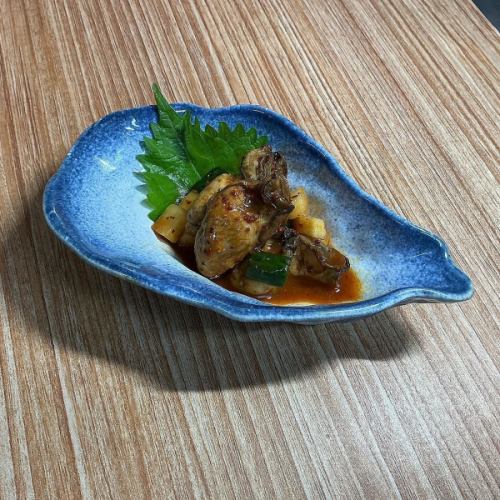 広島　牡蠣カクテキキュウリ