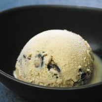 丹波の黒豆アイス/季節のシャーベット