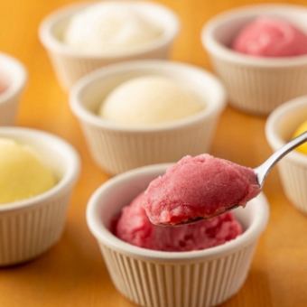 季節のシャーベット(シングル)