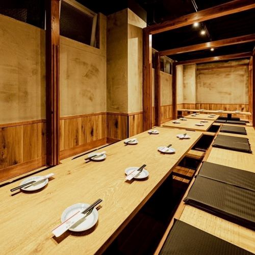 最大18名様の個室宴会可能