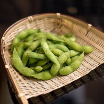Green soybeans / Chinese food
