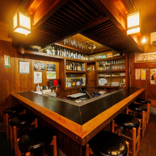 懐かしい雰囲気の店内