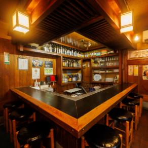 お一人様でのご利用やデート利用にピッタリのカウンター席をご用意しています！