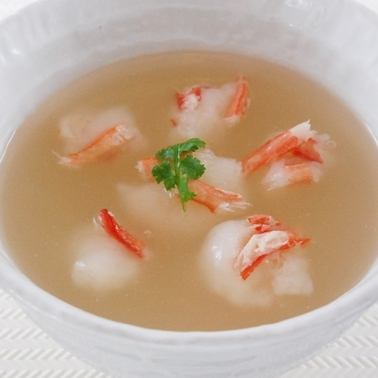Crabmeat and Yam Soup