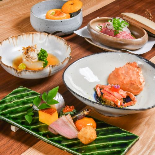 [Recommended dinner course perfect for entertaining and events♪] ¥6,000 (tax included)