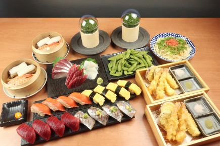 3900円(税込)◇杉玉定番コース【飲み放題付き♪】