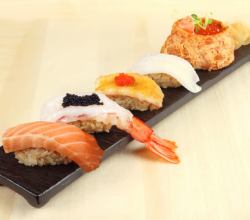 極み寿司堪能5貫セット