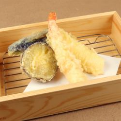 欲張りな天麩羅盛り合わせ