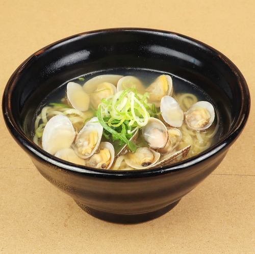 鯛出汁あさりたっぷりラーメン