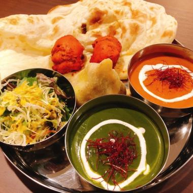 [Volume ◎Recommended for student lunches!] Lunch set with 9 curries to choose from!