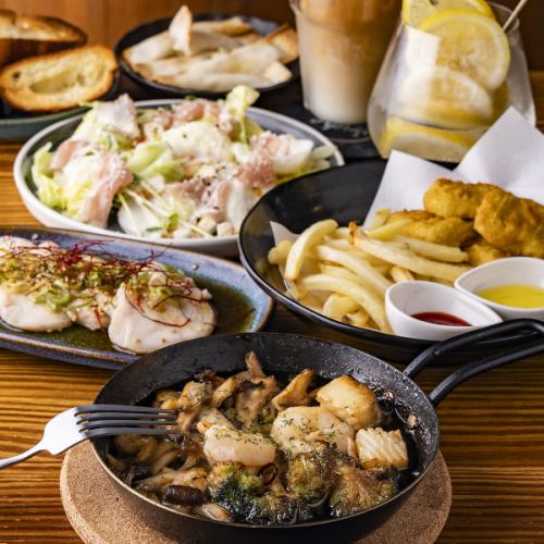 店主こだわりの多彩な料理
