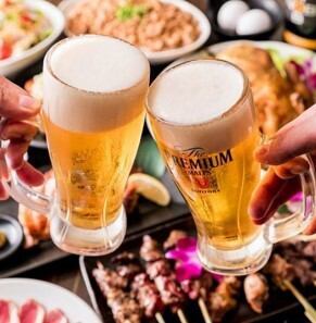 【当日予約OK】生ビール付120分単品飲み放題2000円