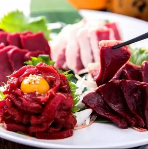 [Good for health and beauty] Low-calorie, high-protein horse meat