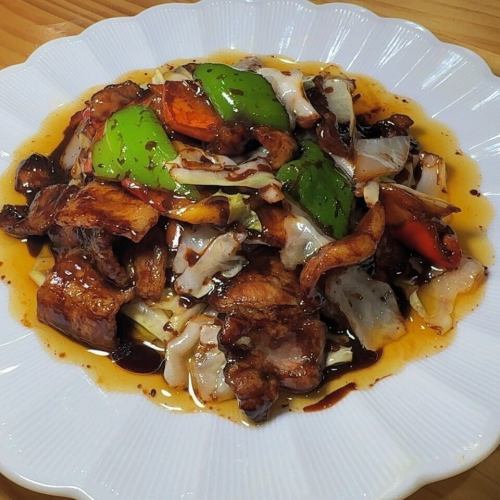 Cooked meat