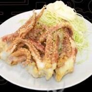 Fried squid tentacles