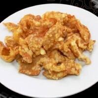 Fried chicken skin
